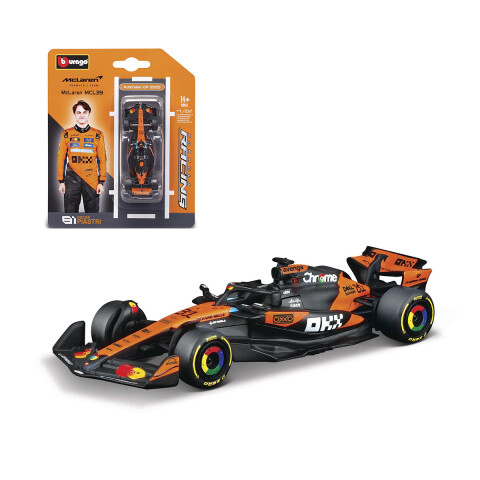 Auto Bburago Formula 1 McLaren Escala 1:64 Oscar Piastri