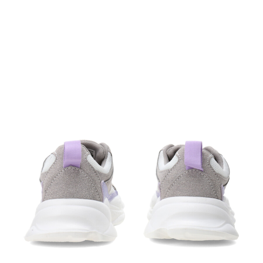 Championes de Niña Umbro Flit Gris - Violeta