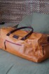 Weekender Bag Honey Red Zip