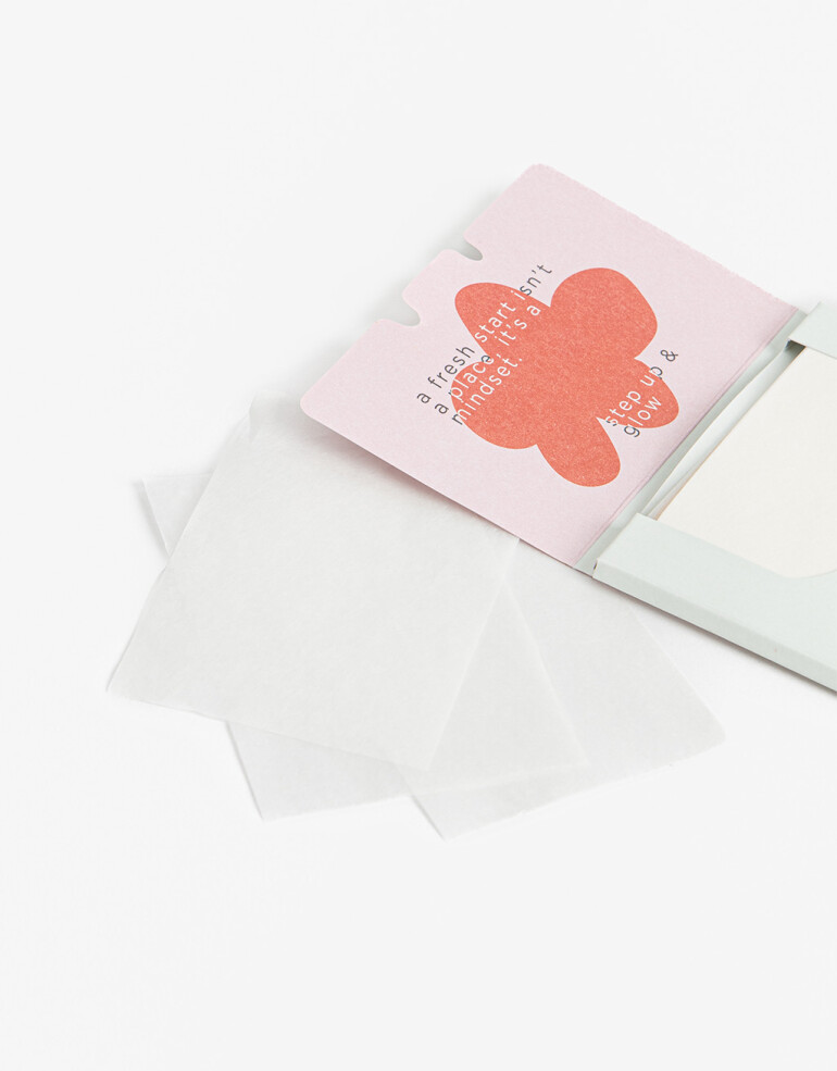 Accesorios de cuidado personal Herramientas faciales Pack De Papeles Matificantes - Violeta Lila