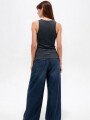 Musculosa Airi Gris Melange Oscuro