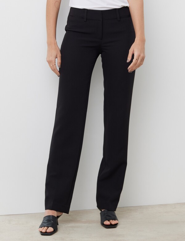 Pantalon Sastrero Recto NEGRO