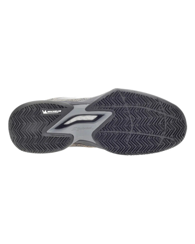 Babolat Calzados Tenis Masculino Jet_Mach_3_Clay Black/Gold 0