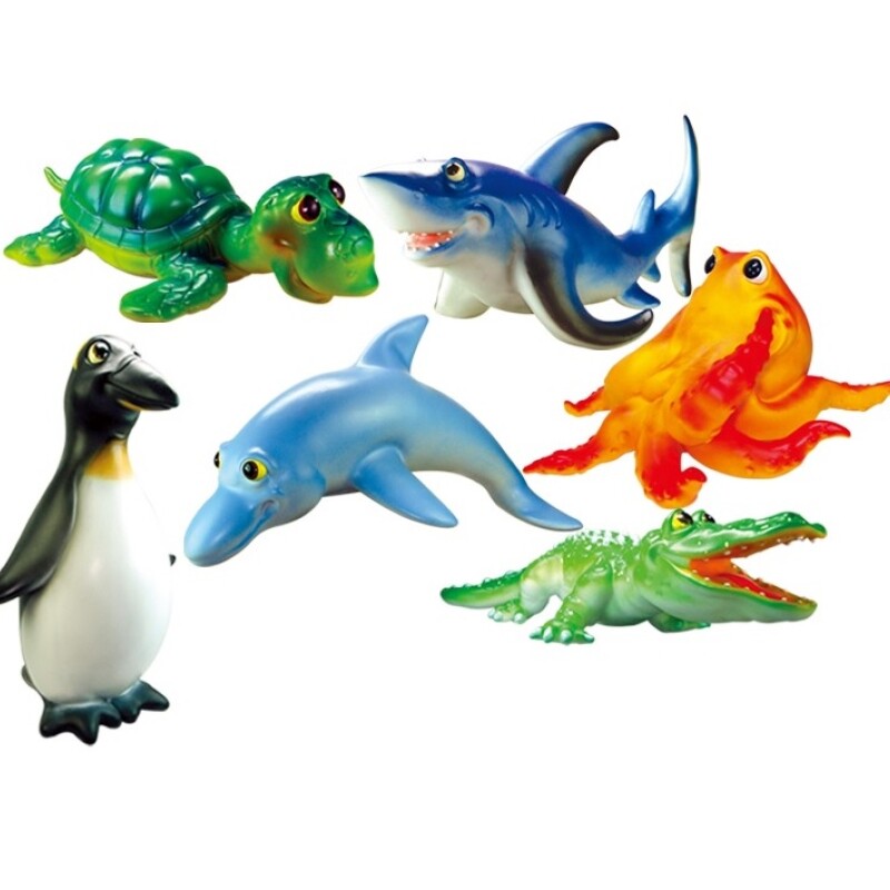 Animales Marinos en bolsa x 6 Animales Marinos en bolsa x 6