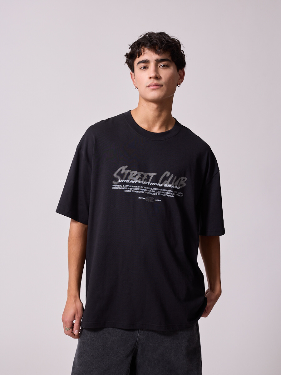 T-SHIRT MANON DIXIE Negro