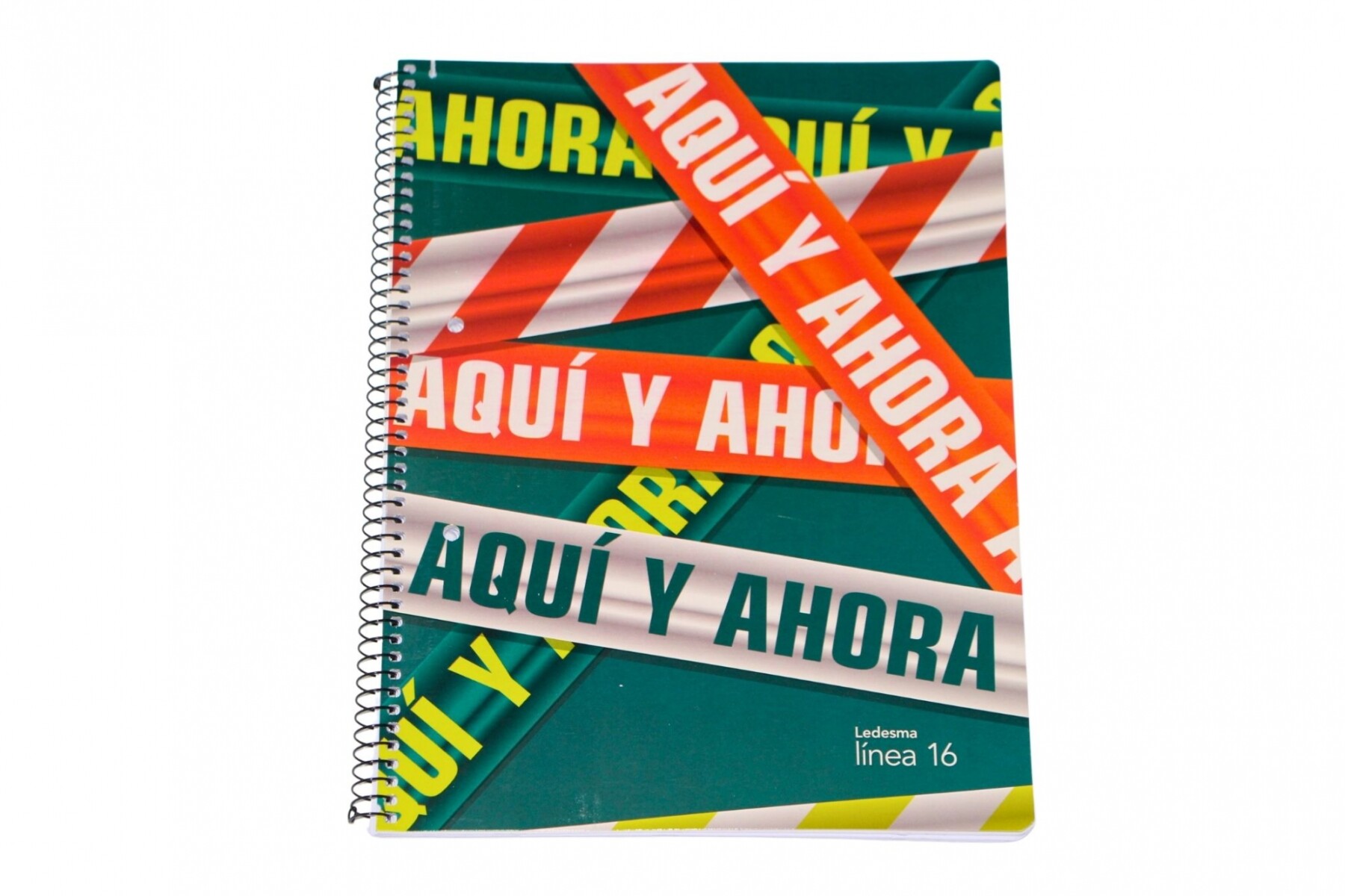 CUADERNOLA LEDESMA LINEA16 84 HOJAS CUADRICULADO - TAPA DE AQUI Y AHORA 