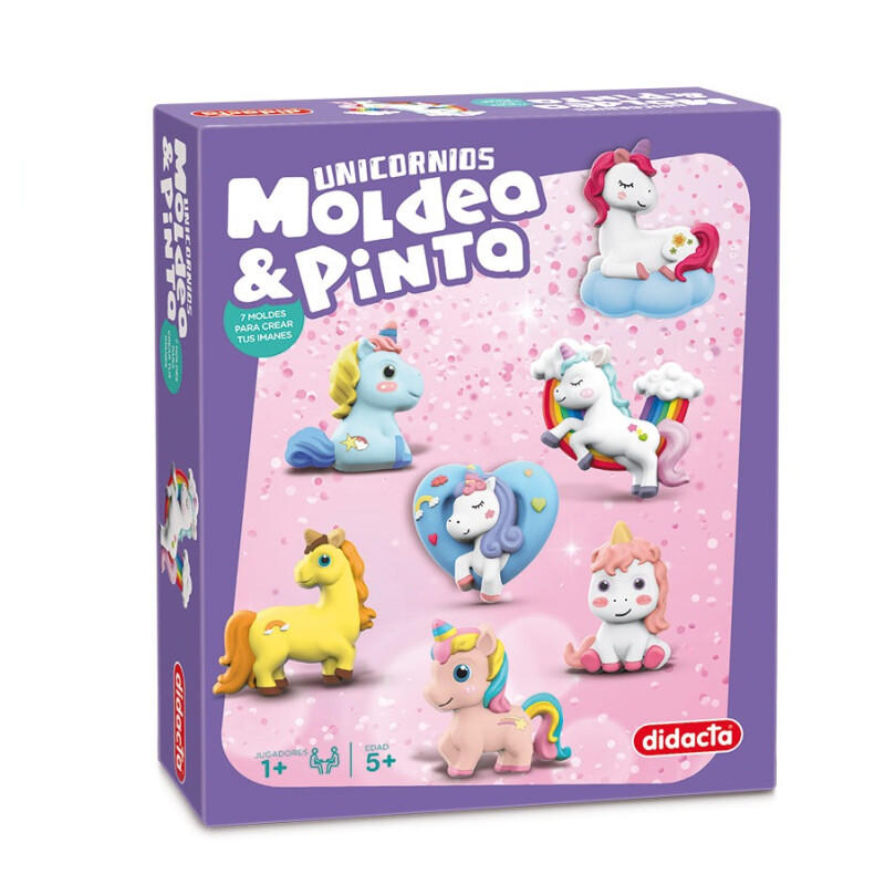 Modela y pinta Unicornios Modela y pinta Unicornios