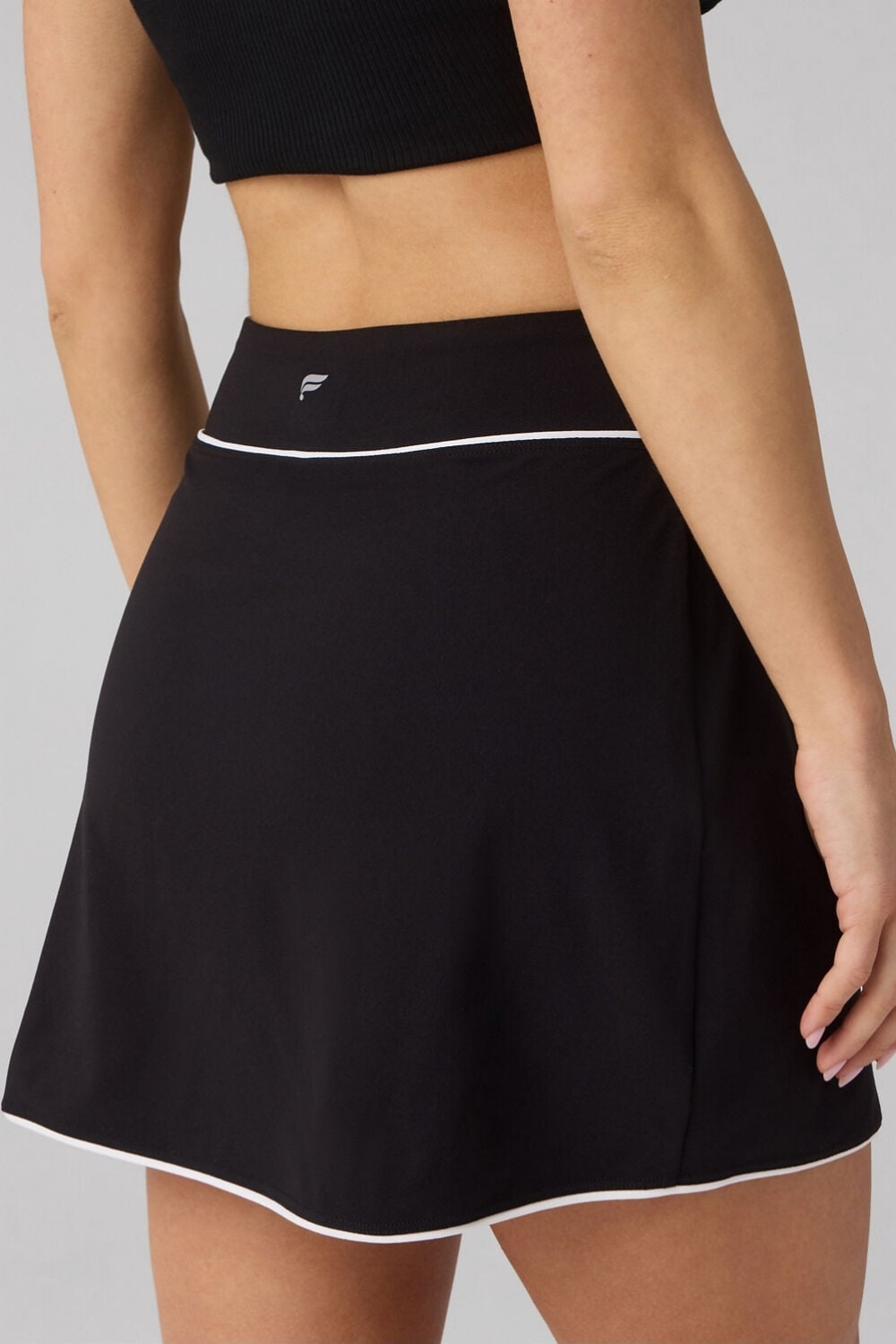 Faldas On-The-Go Classic Mini Skirt Mujer Black/Classic White