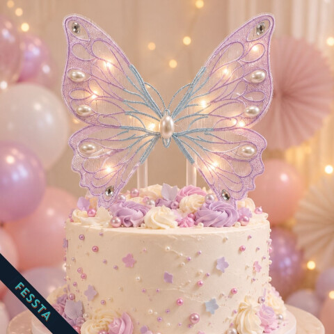 Mariposa Brillante con Luz Mariposa Brillante con Luz
