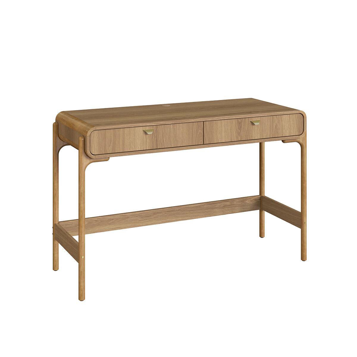 Escritorio Select - 2 cajones - Natural 