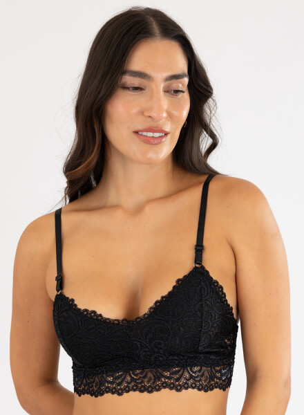 Top muguet 8857 Negro
