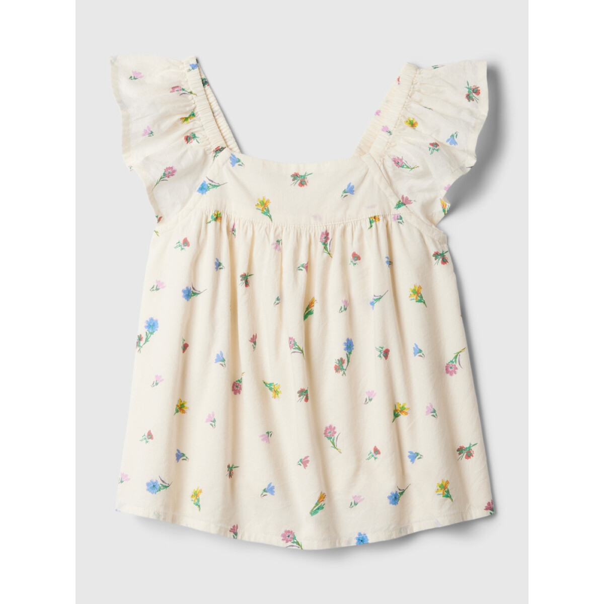 SL FLTR FLORAL TOP - FLORAL MIX PRINT 