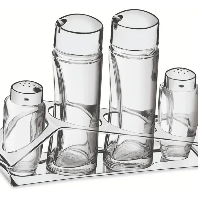 Set Aceite, Vinagre, Sal y Pimienta - 61533/010 - Tramontina Set Aceite, Vinagre, Sal y Pimienta - 61533/010 - Tramontina