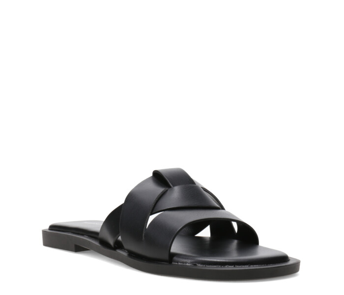 Sandalia NOXI chata estilo flat Black