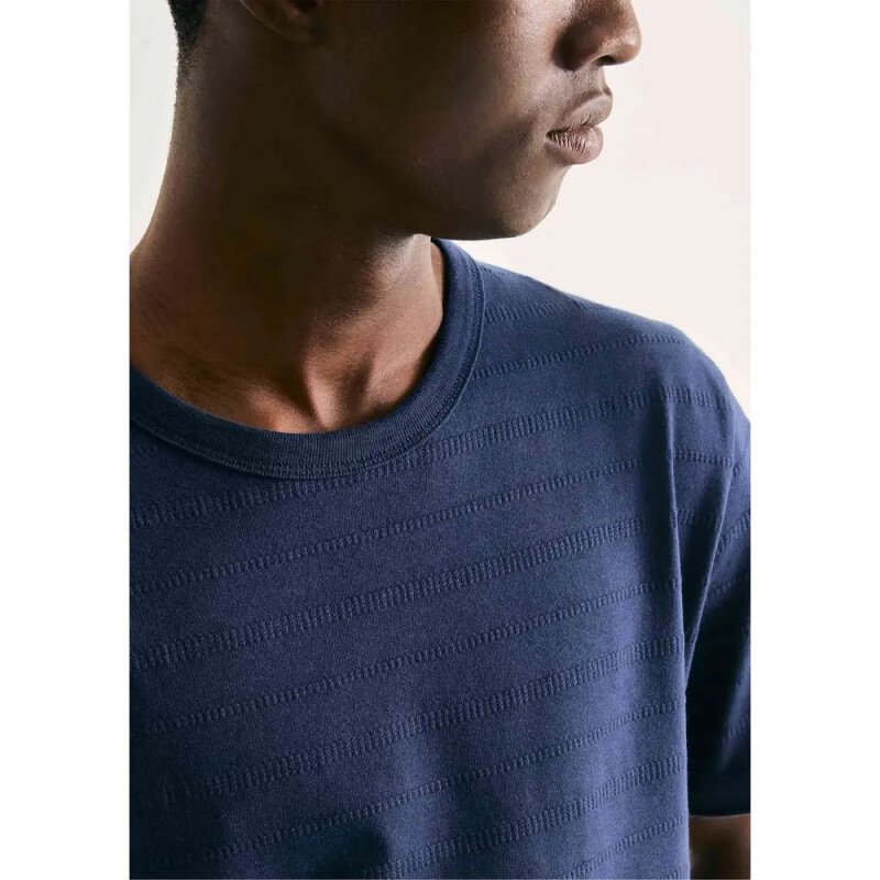 CAMISETA MM MASC AZUL ESCURO