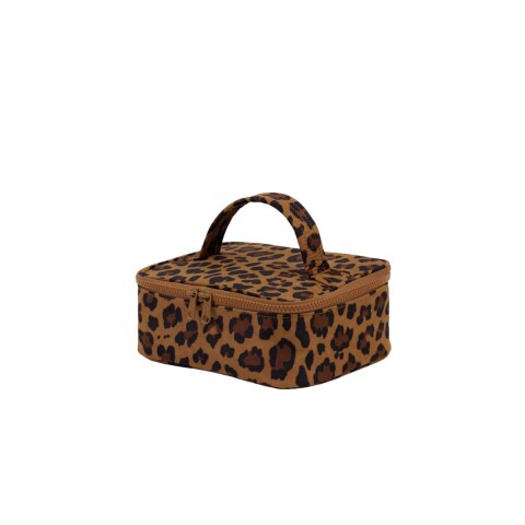COSMSHOR Organizador Estuche Cosméticos Neceser Baggu Small - Leopard