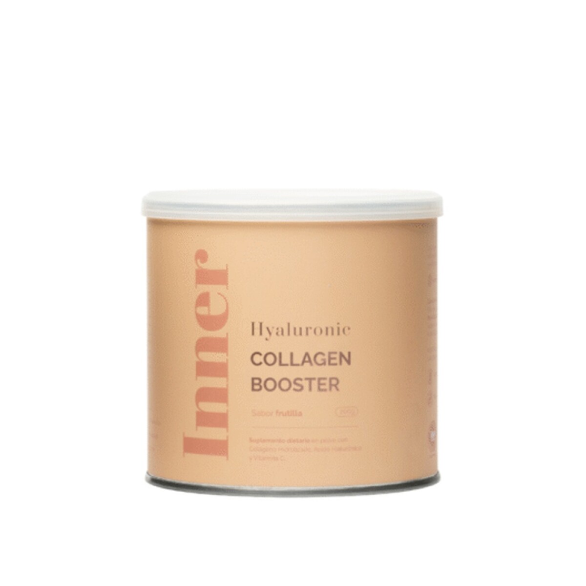 Hyaluronic Collagen Booster en Polvo Frutilla 200g Inner Beauty 