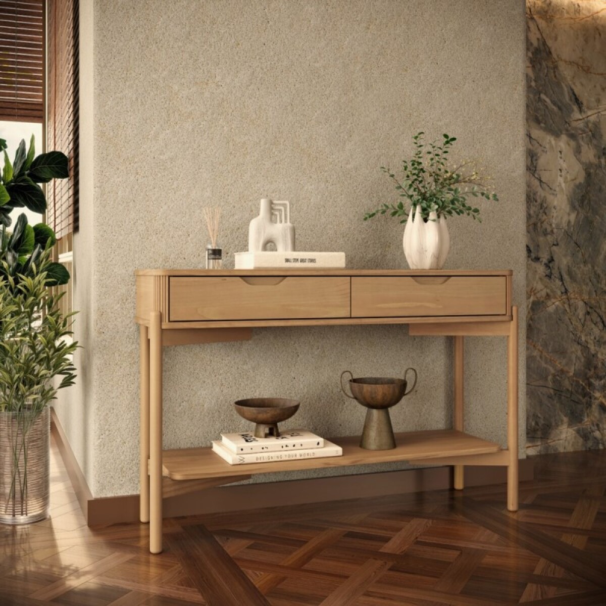 Consola Nest 2 Cajones Tauri 