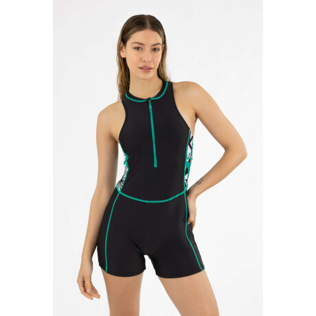 Malla surf short est. Verde funji