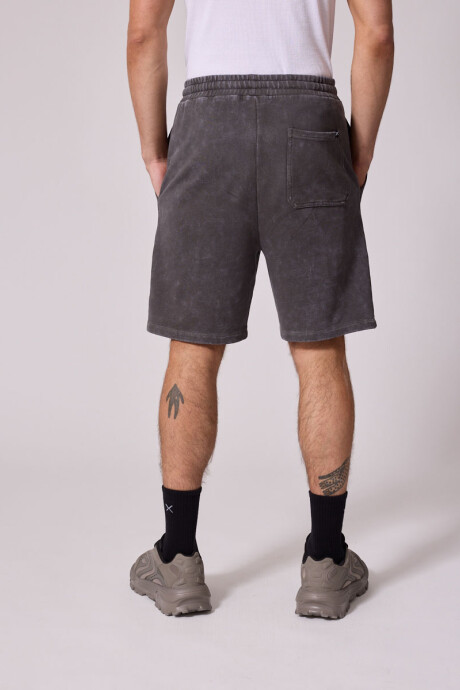 BERMUDA FELPA AMIR DIXIE Gris Oscuro