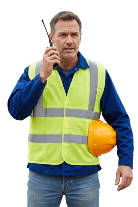 Chaleco de alta visibilidad Amarillo neón