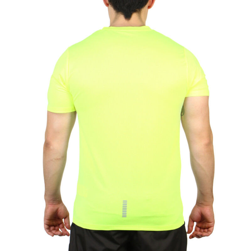 Austral Men's DRYFIT T-SHIRT - FLUO YELLOW Amarillo Fluo