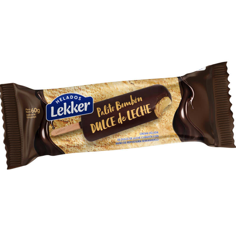 PALITO BOMBON LEKKER DULCE DE LECHE - 40 UD Palito Bombon Lekker Dulce De Leche - 40 Ud