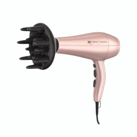 Secador GAMA Diva 3D 2300W Keration Dos Boquillas Un Difusor - Pink Secador GAMA Diva 3D 2300W Keration Dos Boquillas Un Difusor - Pink