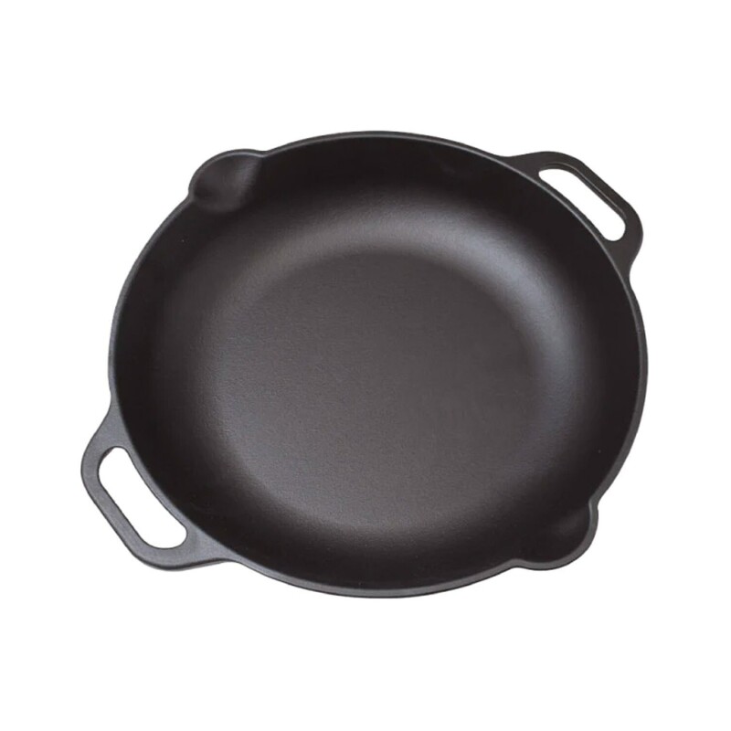 Sartén de hierro fundido esmaltado Victoria 33cm Negro