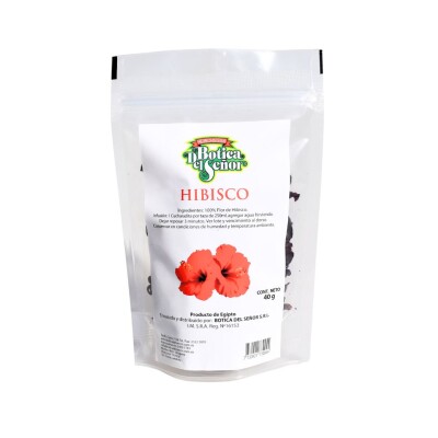 Flor De Hibisco Botica Del Señor 40g Infusion Hibisco Botica 40grs