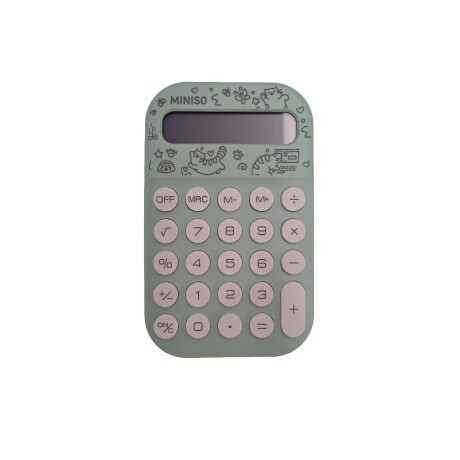 Calculadora gatito verde