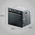 Horno De Empotrar Electrolux Oe8eh-blk HORNO DE EMPOTRAR ELECTROLUX OE8EH 80L