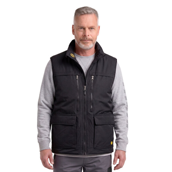 Diadora Gar M - Padded Jkt Vest D-swat Negro