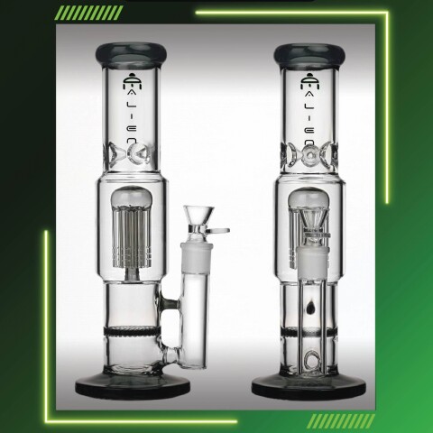 BONG ALIEN C/PERC 8 BRAZOS Y PANEL DE MIEL 28CM - AL1132 BONG ALIEN C/PERC 8 BRAZOS Y PANEL DE MIEL 28CM - AL1132
