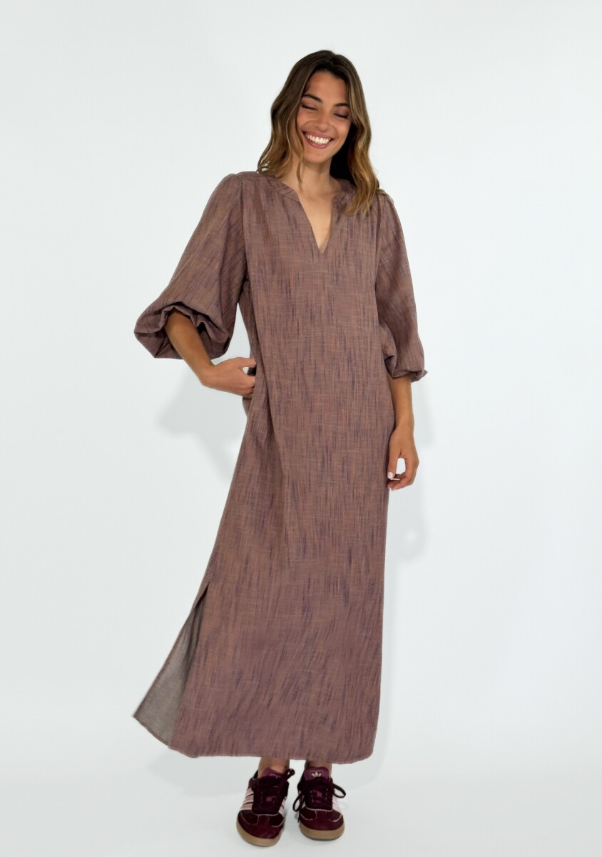 VESTIDO CALIZA - LADRILLO 