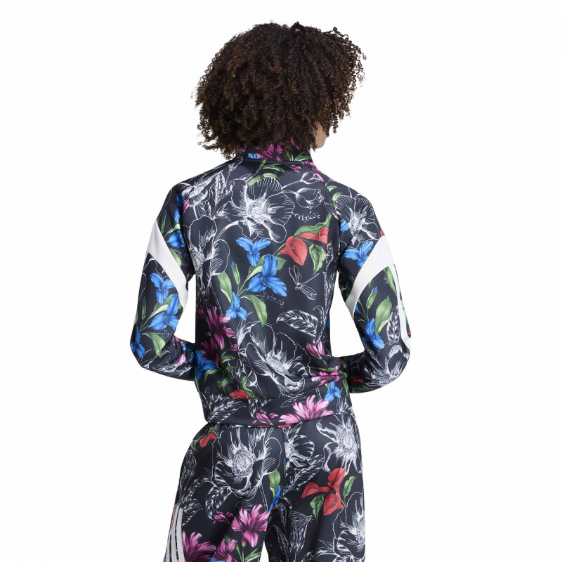 Campera Adidas FARM TIRO TT Mujer KX0042 Negro-multicolor