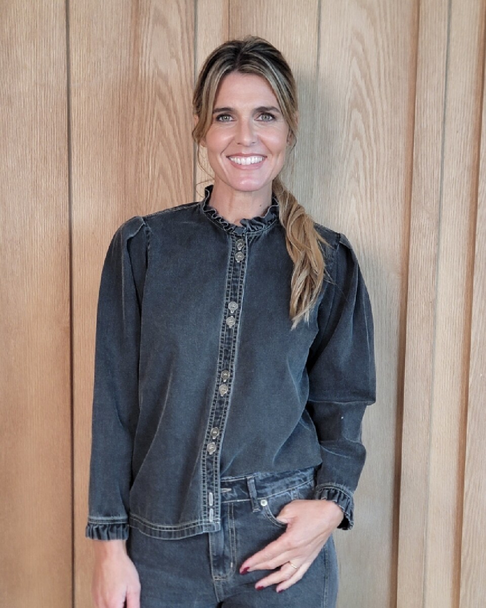 Camisa Mili - Denim Negro 