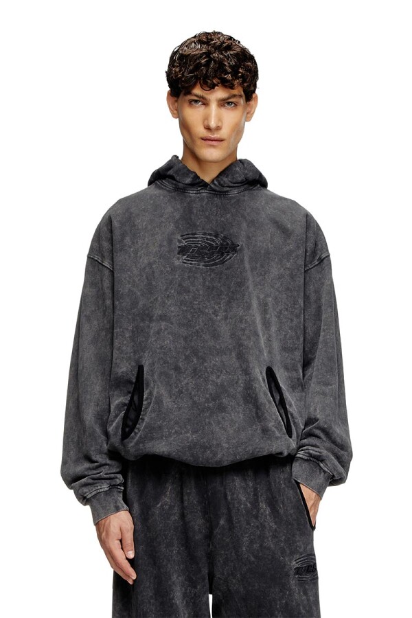 Polerones Unisex S-Boxstic-Hood Gris