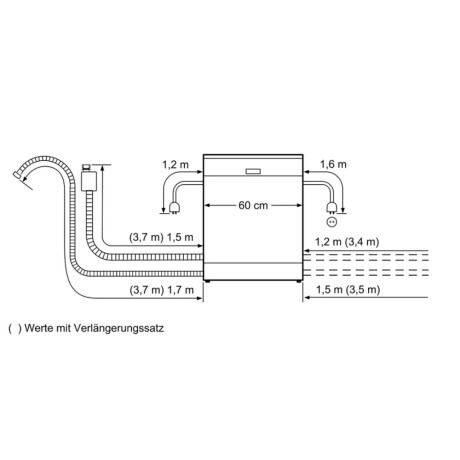 Lavavajillas Bosch Inverter SMS25AW05E 12 servicios SMS25AW05E