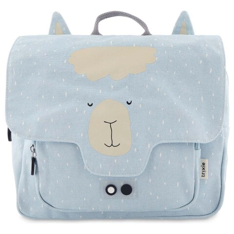 Mochila Escolar Divertida Trixie Infantil Diseño De Animales Diseño Llama
