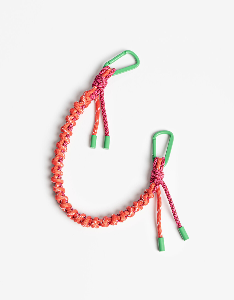 Llavero Y Bag Charm De Sogas 