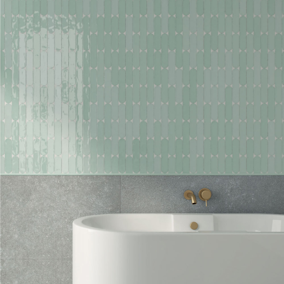 Porcelanato Metropolitan Glossy Verde - 0.67m2 