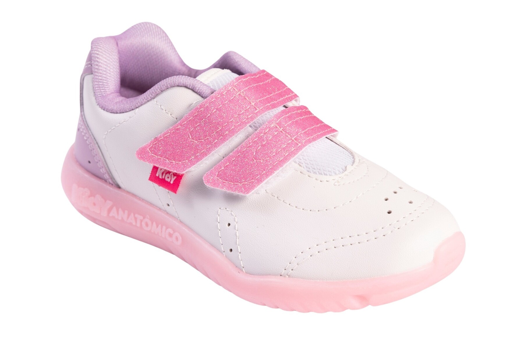 KIDY TENIS FLEX LIGHT - BRANCO/LIL 