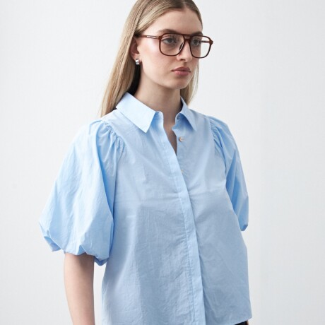 CAMISA PALOMA Celeste