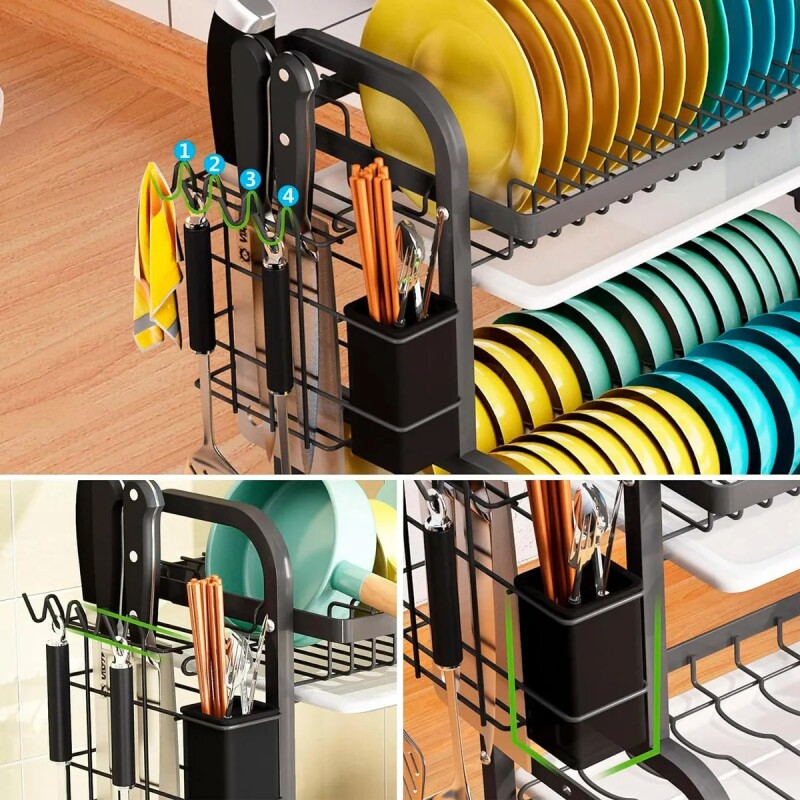 Escurridor De Vajilla Decoteam 2 Niveles Escurridor De Vajilla Decoteam 2 Niveles