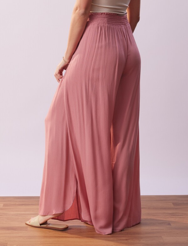 Pantalon Tajos ROSA