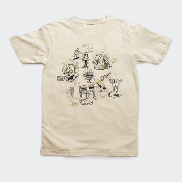 Remera Stance Duster Beige