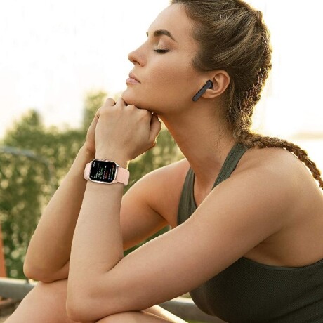 Reloj Inteligente Smartwatch Estilo de Vida y Fitness EW1 Rosa