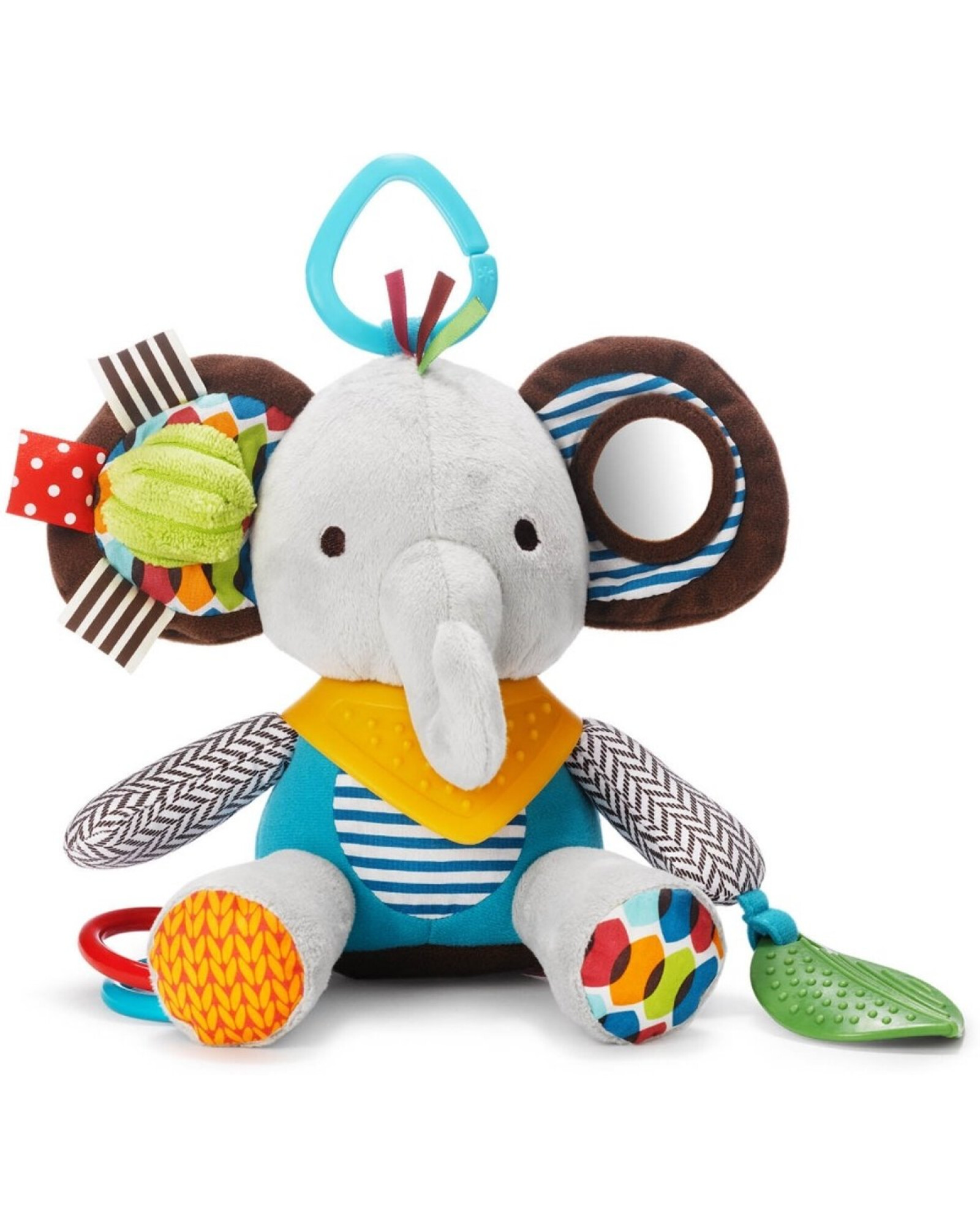 Peluche colgante multisensorial, diseño elefante Peluche colgante multisensorial, diseño elefante