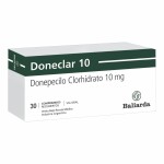 DONECLAR 10 MG. CJ X 30 COMP. única
